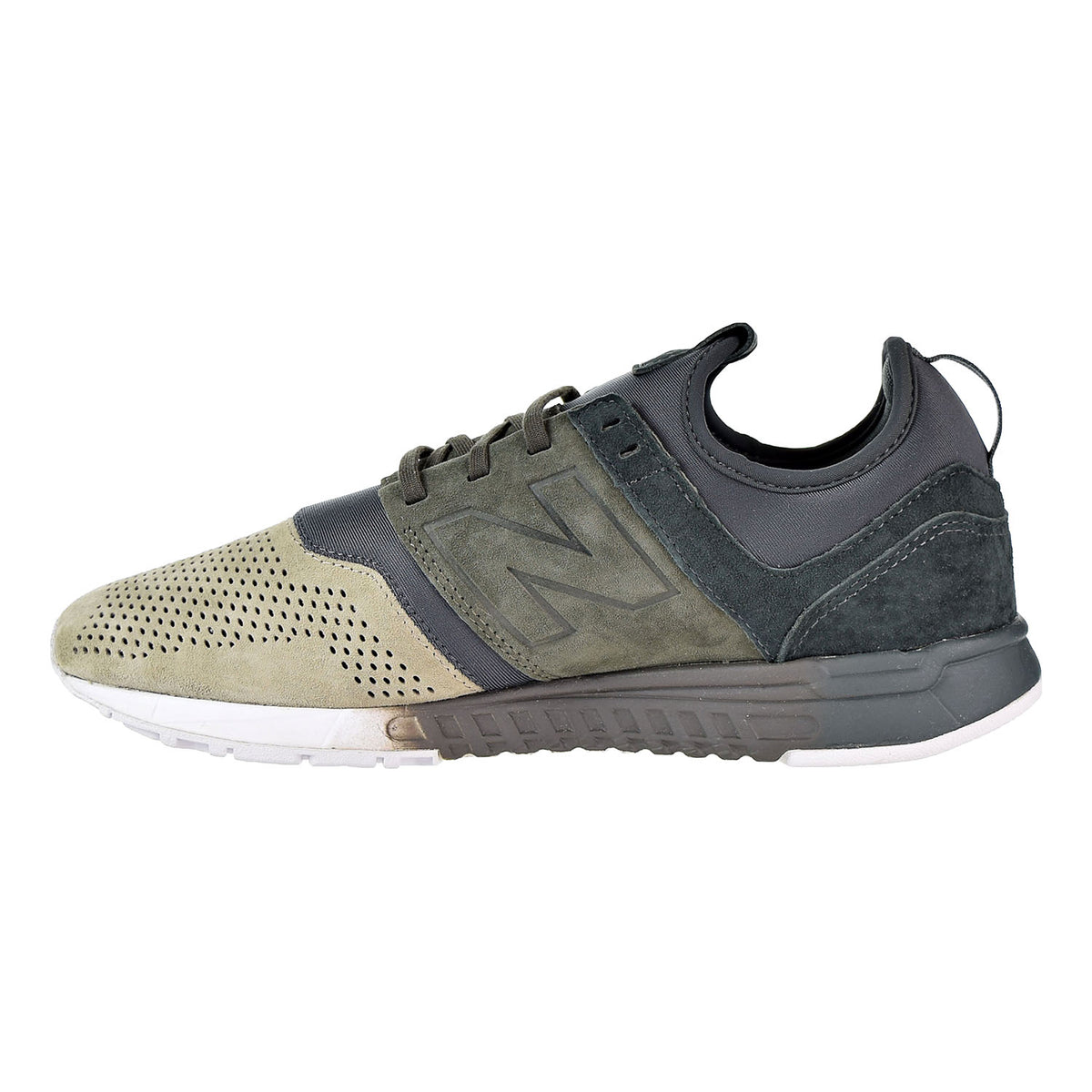 New Balance Suede 247 Men's Shoes Grove/Trench/Olive