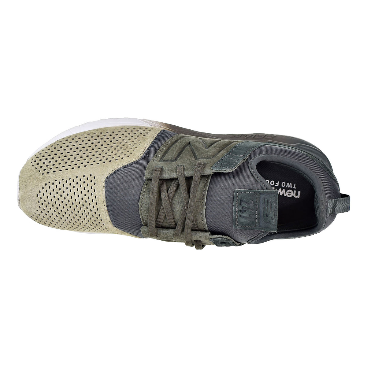 New Balance Suede 247 Men's Shoes Grove/Trench/Olive
