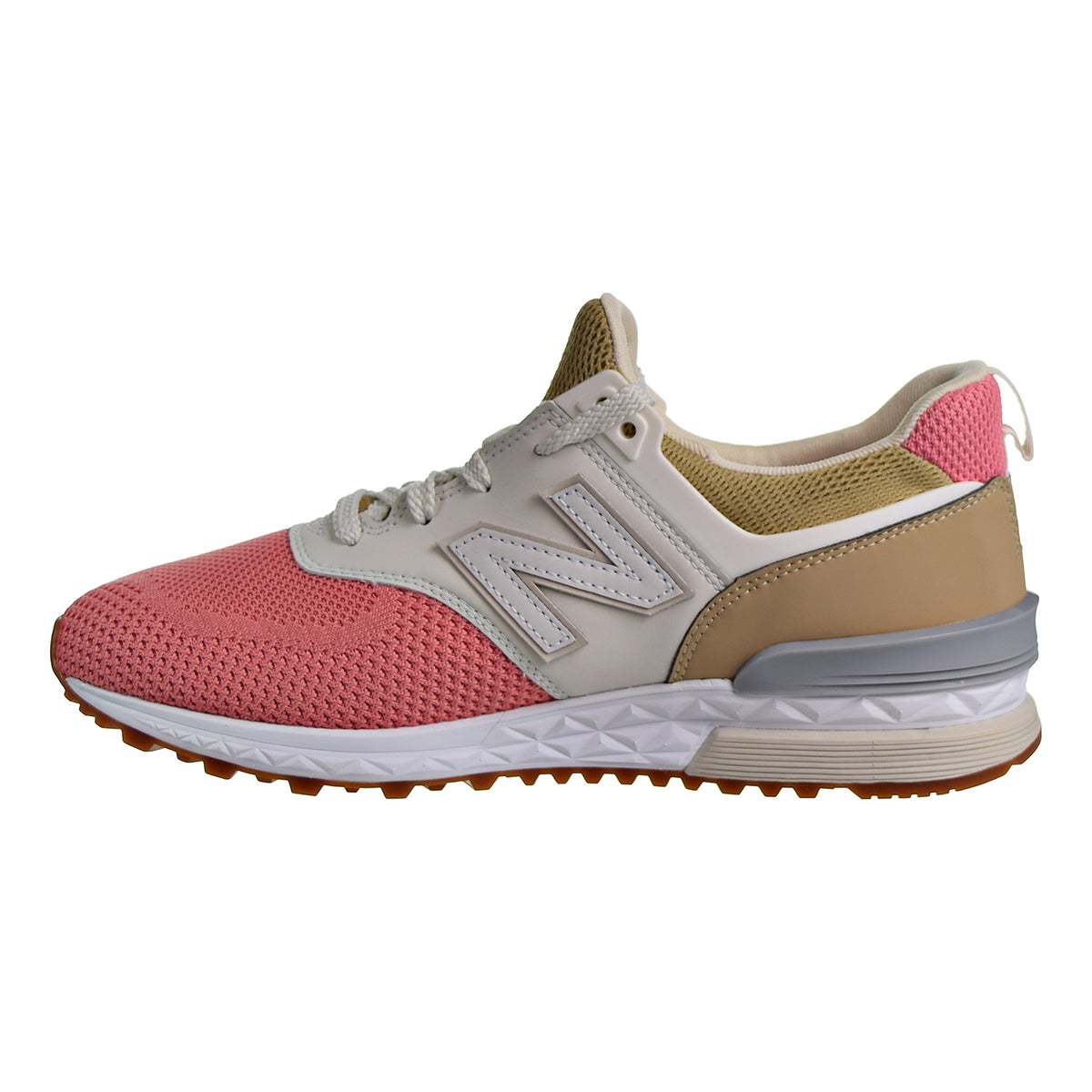 New Balance 574 Sport Men's Shoes Peach/Tan/White
