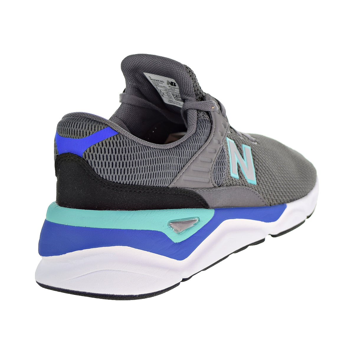 New Balance Lifestyle X-90 Men's Shoes Grey/Blue/Green