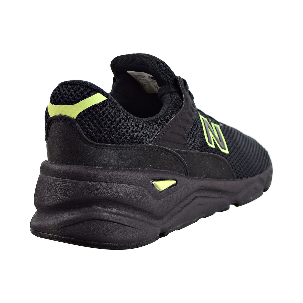 New Balance X-90 Men's Shoes Black/Bleached Lime Glo