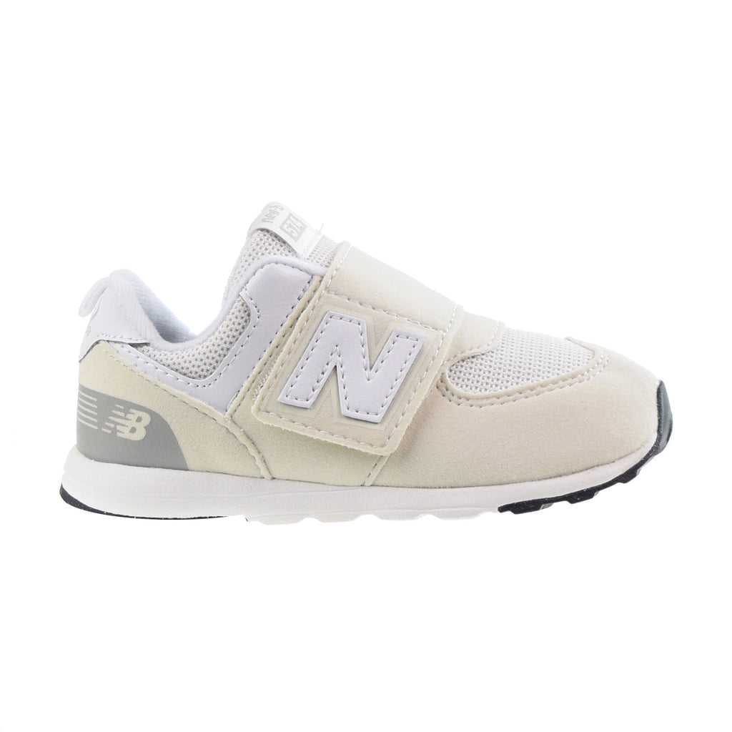 New Balance 574 New-B Hook & Loop Toddlers Shoes Nimbus Cloud-White