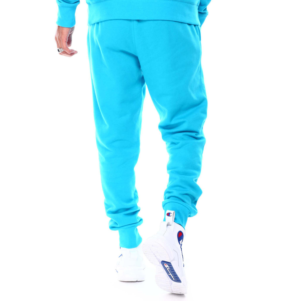 Champion Men's Blur Triple C's Classic Fleece Jogger Pants Teal