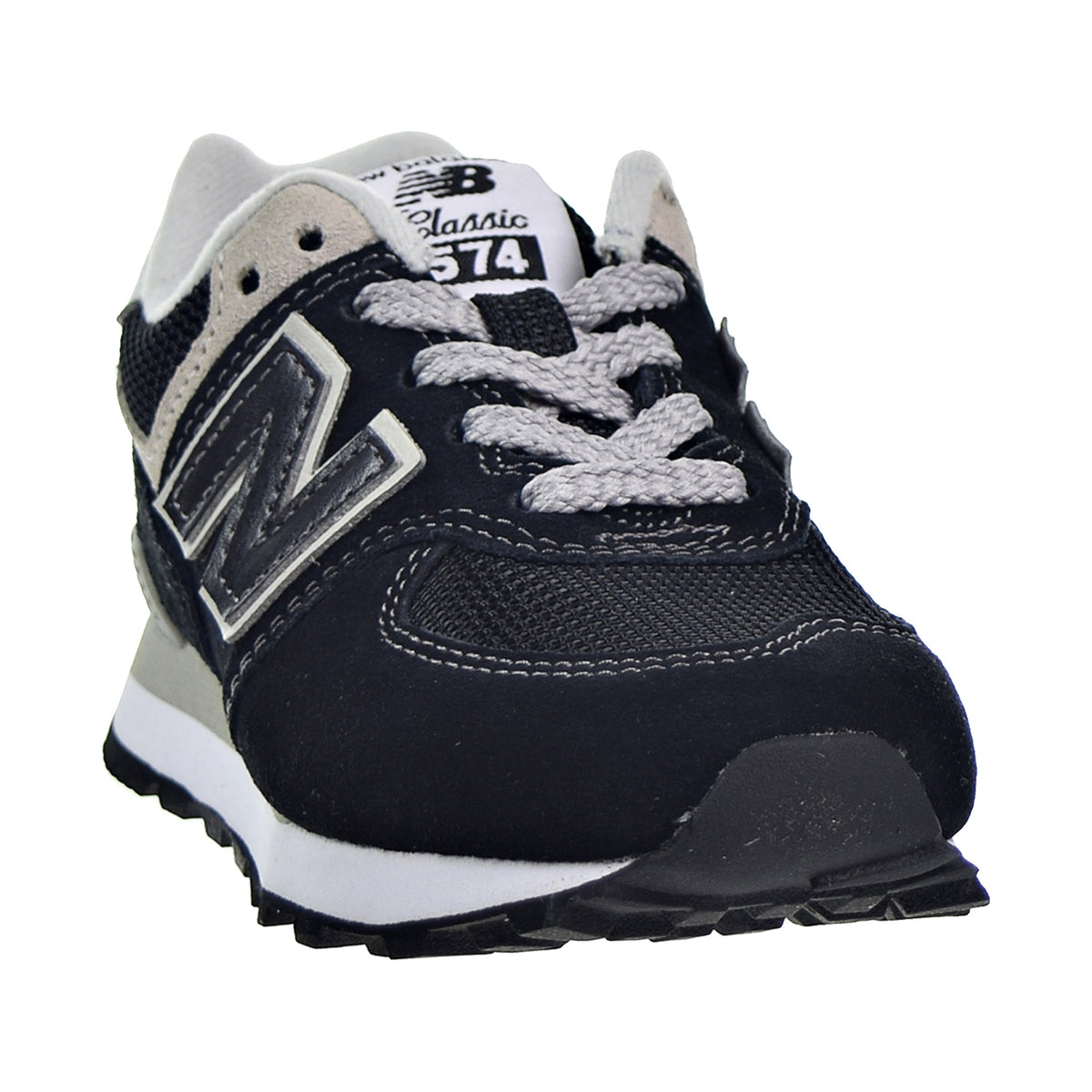 New Balance 574 Little Kid's Shoes Black/Grey