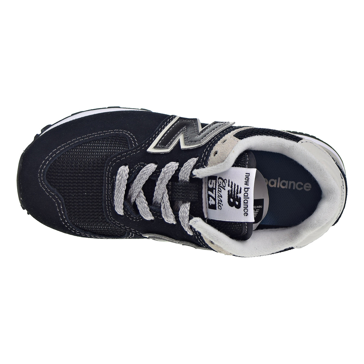 New Balance 574 Little Kid's Shoes Black/Grey