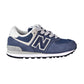 New Balance 574 Little Kid's Shoes Navy/Grey