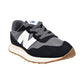 New Balance 237 Little Kids' Shoes Black-Grey-White