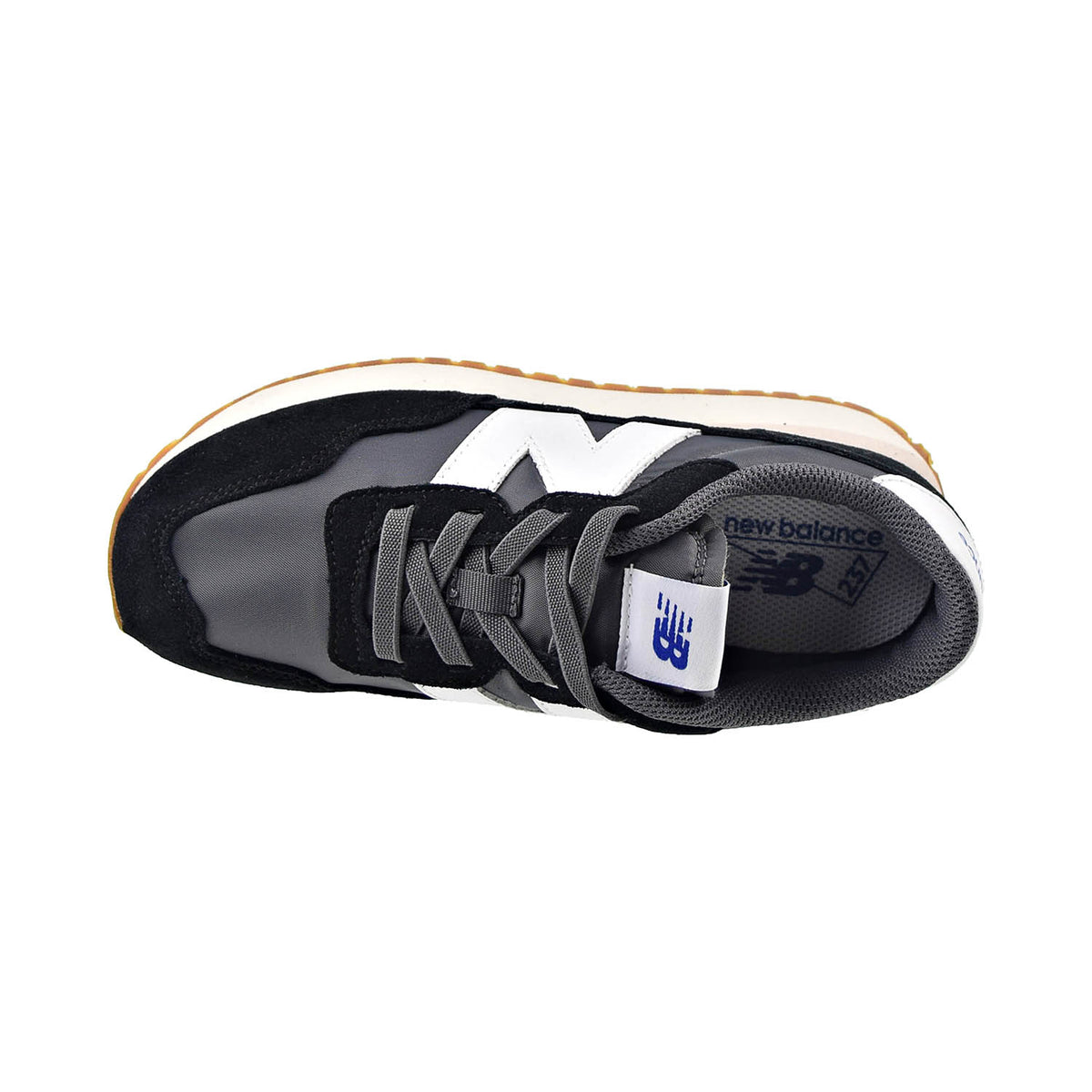 New Balance 237 Little Kids' Shoes Black-Grey-White
