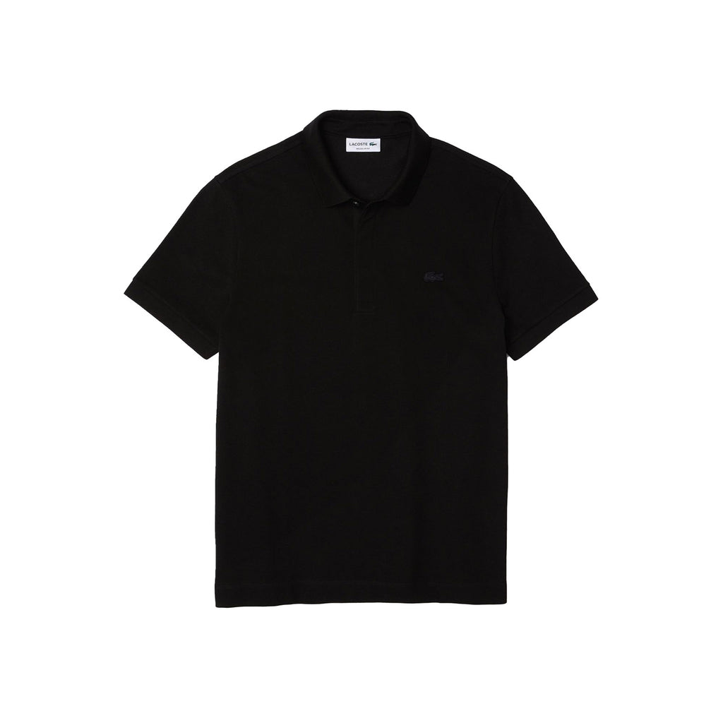 Lacoste Paris Regulsr Fit Stretch Men's Cotton T-shirt Black