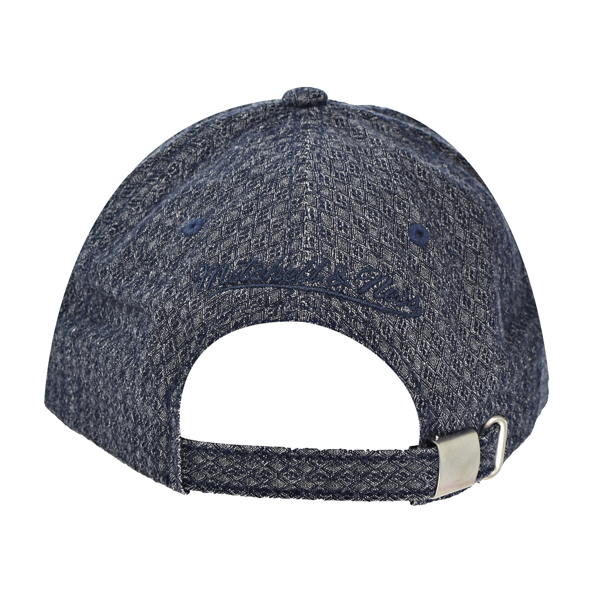 Mitchell & Ness Golden State Warriors Denim Slouch Men's Strapback Hat Cap Grey