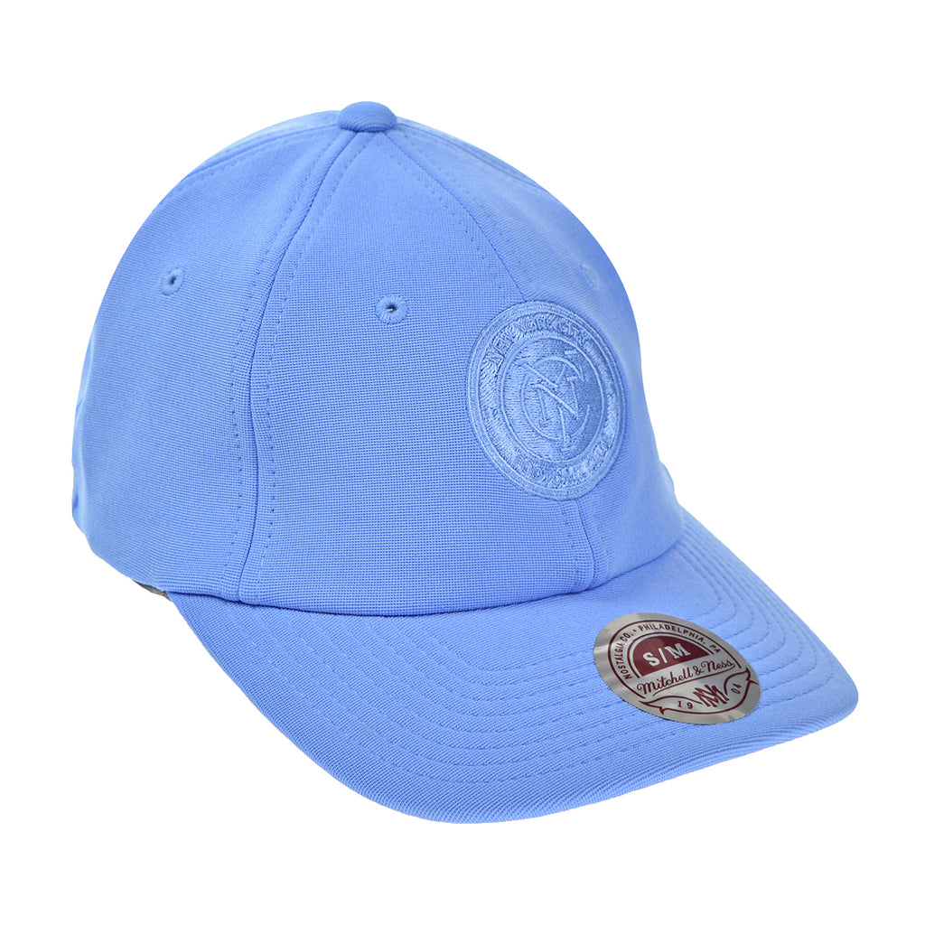 Mitchell & Ness New York City Football ClubTonal Flex Fit Slouch Men's Hat Blue