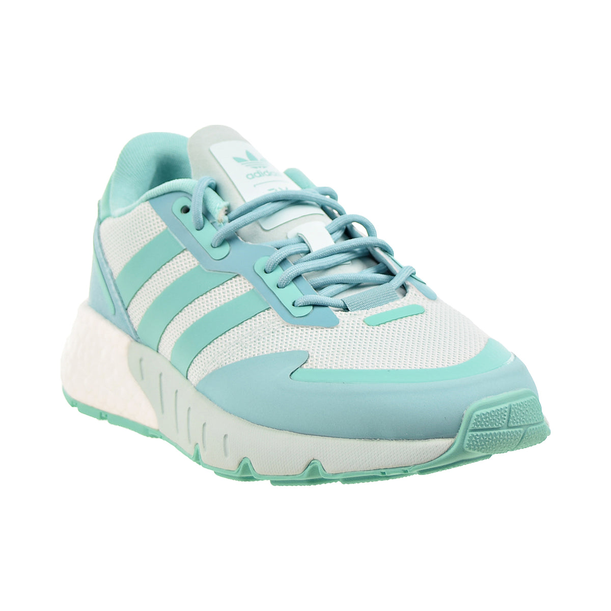 Adidas ZX 1K Boost Big Kids' Shoes Halo Mint-Acid Mint-Mint Ton
