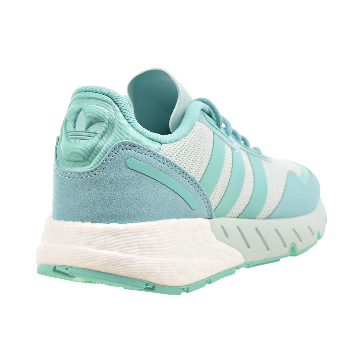 Adidas ZX 1K Boost Big Kids' Shoes Halo Mint-Acid Mint-Mint Ton