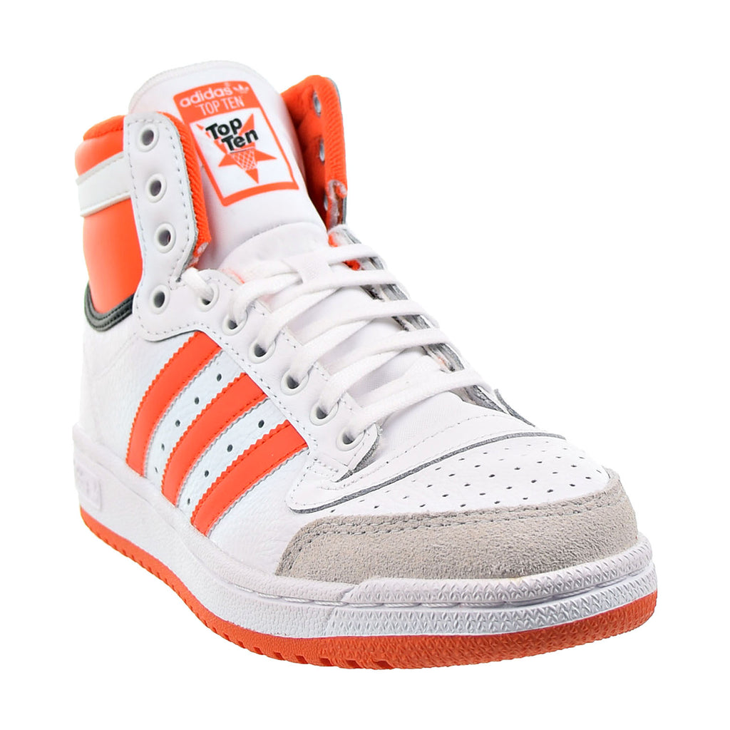 Adidas Top Ten Hi Men's Shoes White-Orange