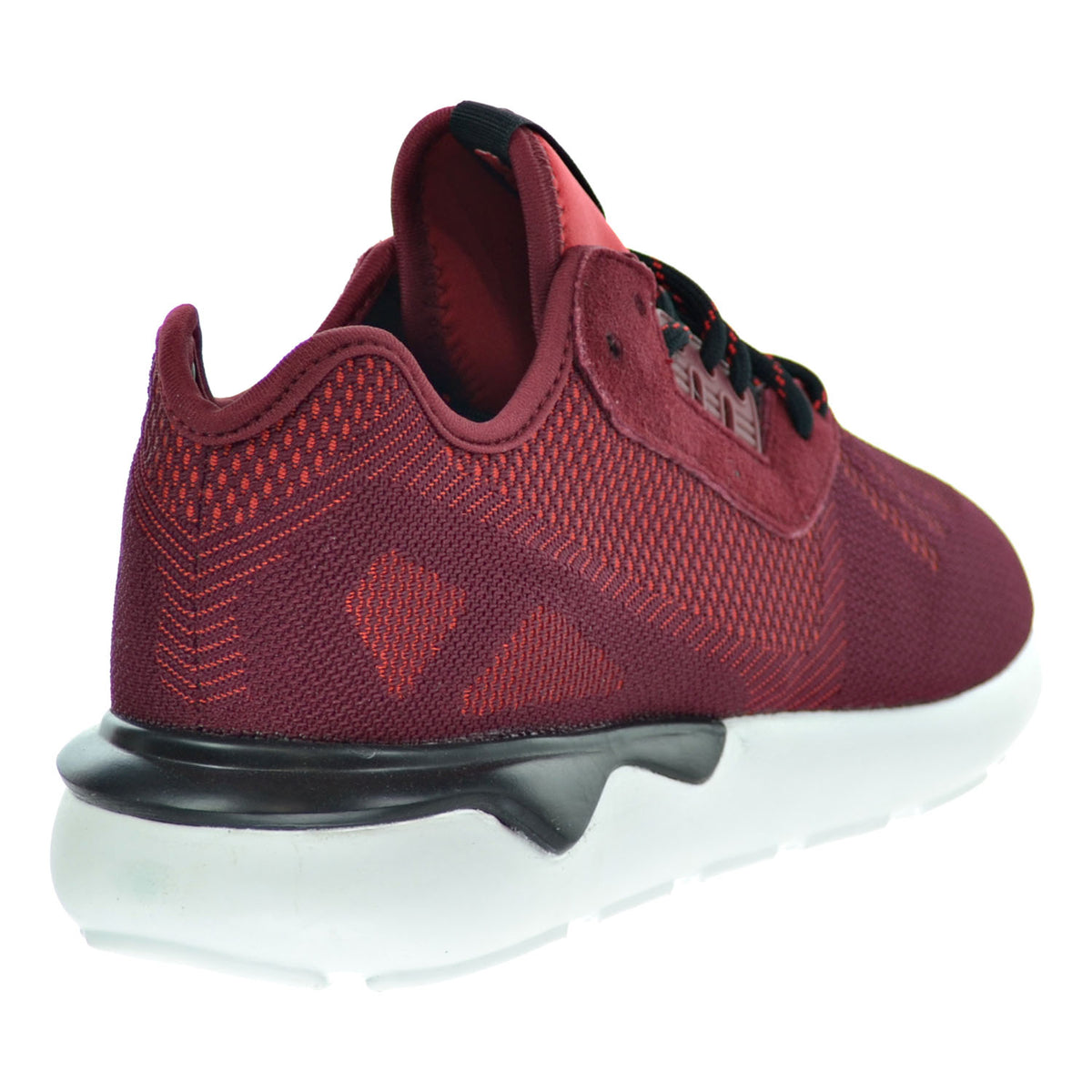 Adidas Tubular Runner Weave Men's Shoes Collegiate Burgundy/Black