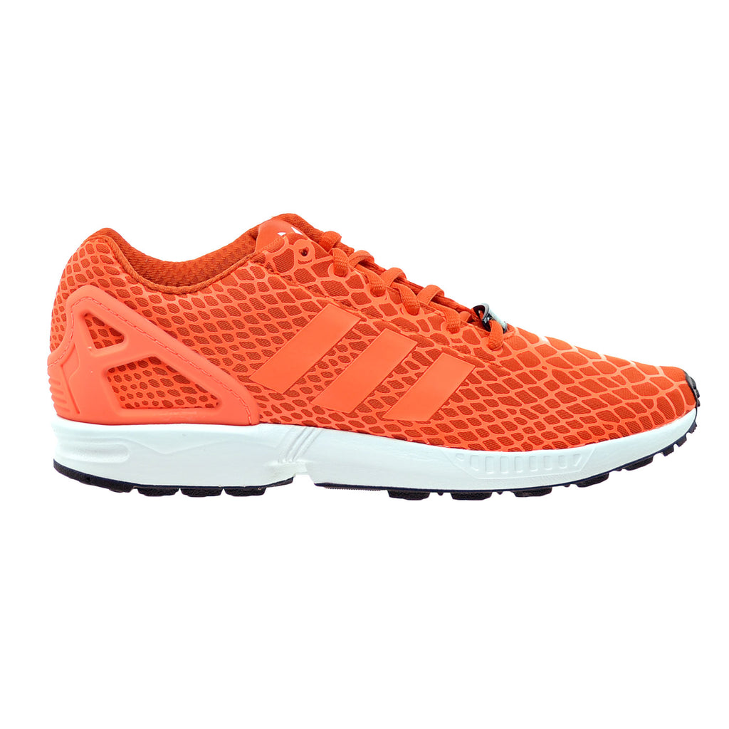 Adidas ZX Flux Techfit Men's Shoes Collegiate Orange/Solar Orange/FTW White s75489 (8 D(M) US)