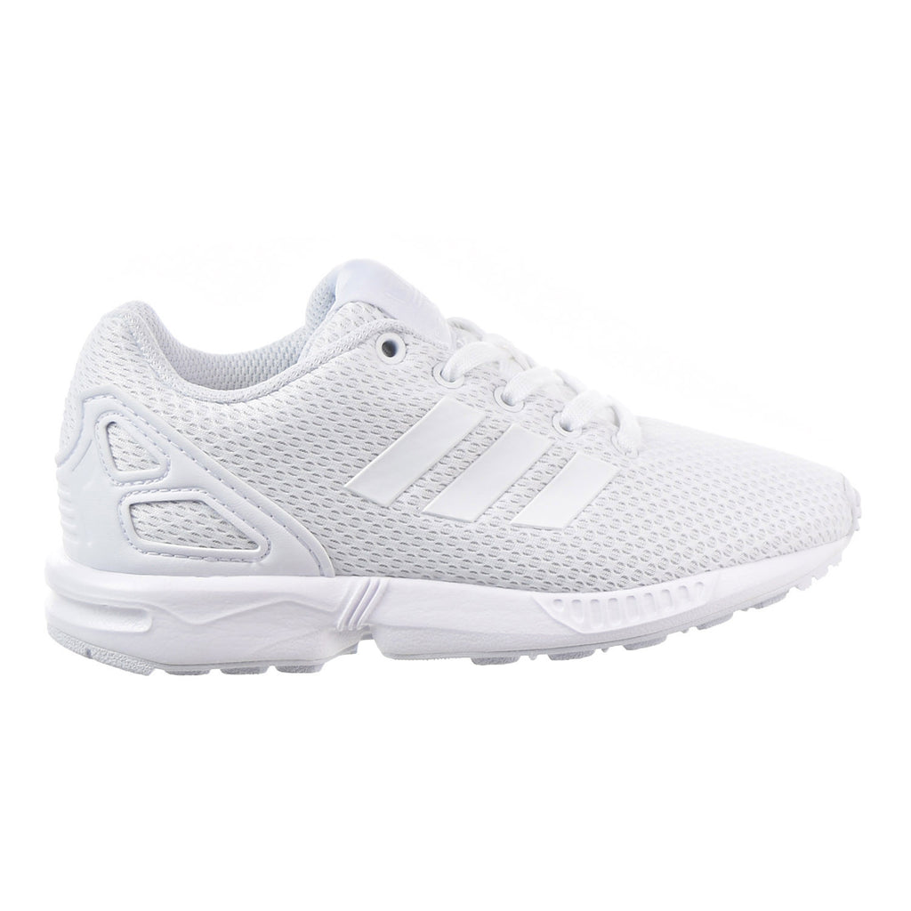 Adidas ZX Flux C Little Kid's Shoes White/White/White