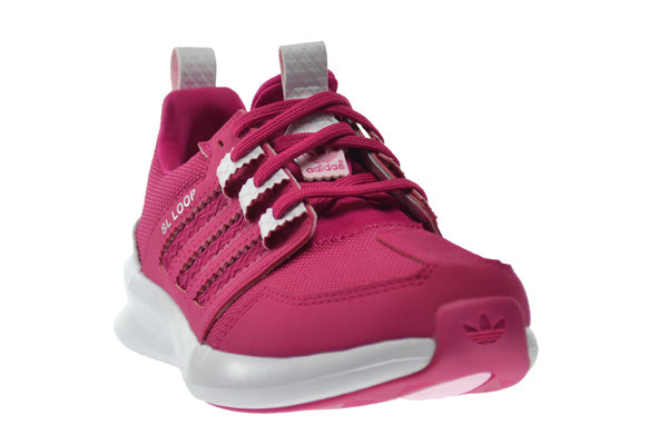 Adidas SL Loop Runner J Big Kids Shoes Bold Pink/Running White Ftw
