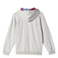 Adidas Originals S Rose Girls Hoodie Medium Grey Heather/Multicolor/Fresh Pink