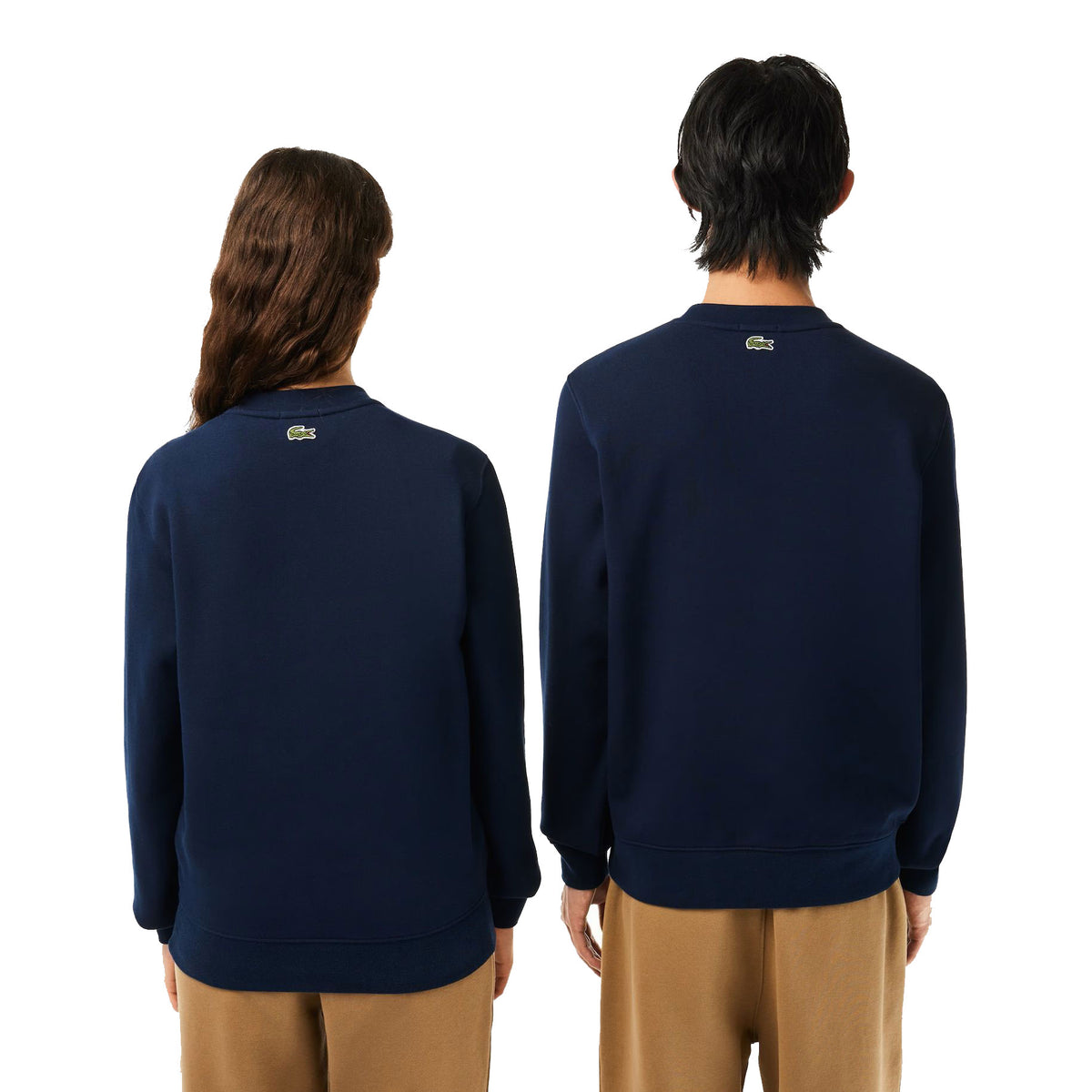 Lacoste Large Logo Crew Men's T-Shirt Navy