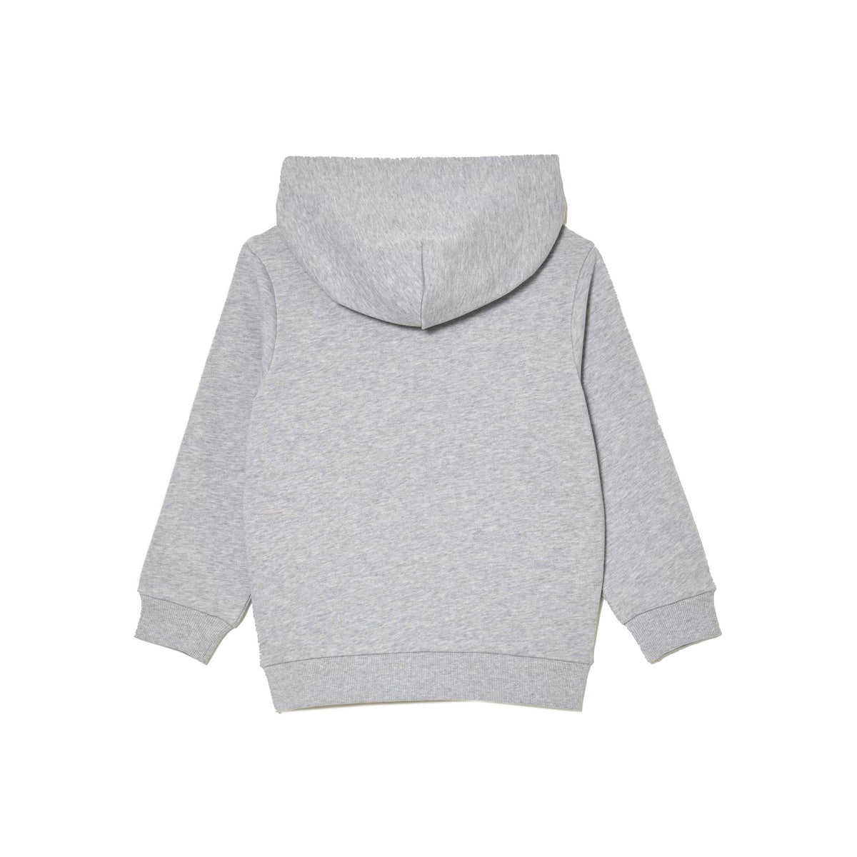 Lacoste Fleece Cotton Kids' Hoodie Grey Chine 
