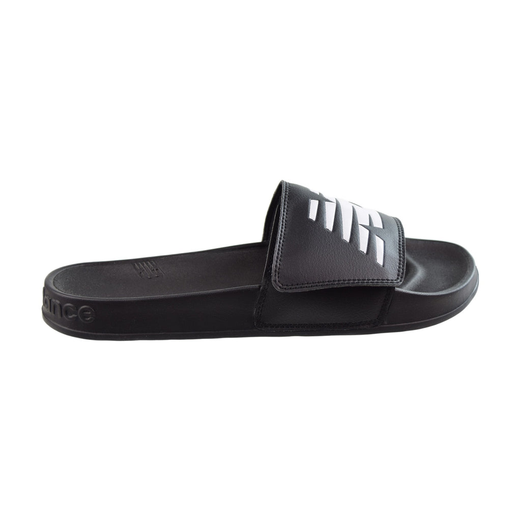 New Balance 200 Adjustable Men's Slide Sandals Black-White