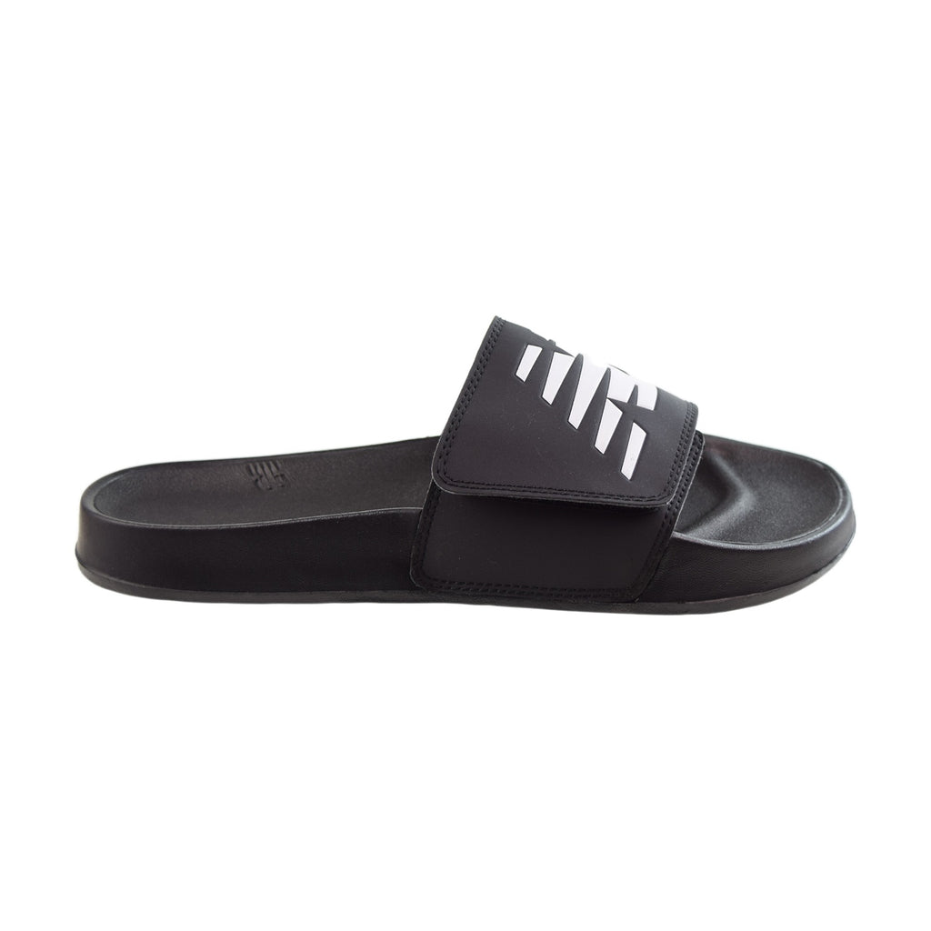 New Balance 200v2 Adjustable Men's Slide Sandals Black-White