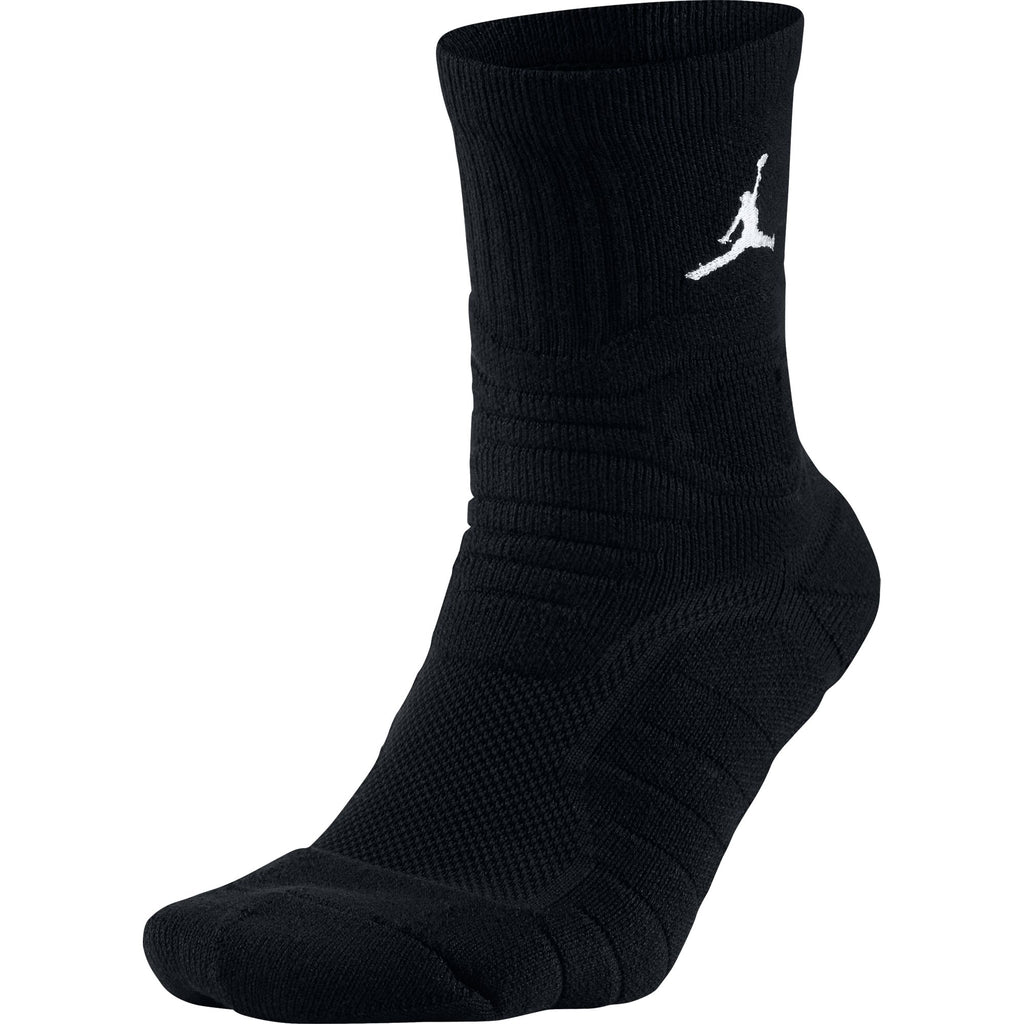 Jordan Ultimate Flight Quarter Men's Socks Black/White