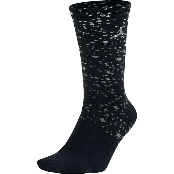 Jordan Jumpman Speckle Crew Men's Socks Black/Grey