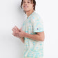 Champion Men's Lightweight Tee Wave Dye Portal Teal