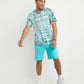 Champion Men's Lightweight Tee Wave Dye Trekking Grey