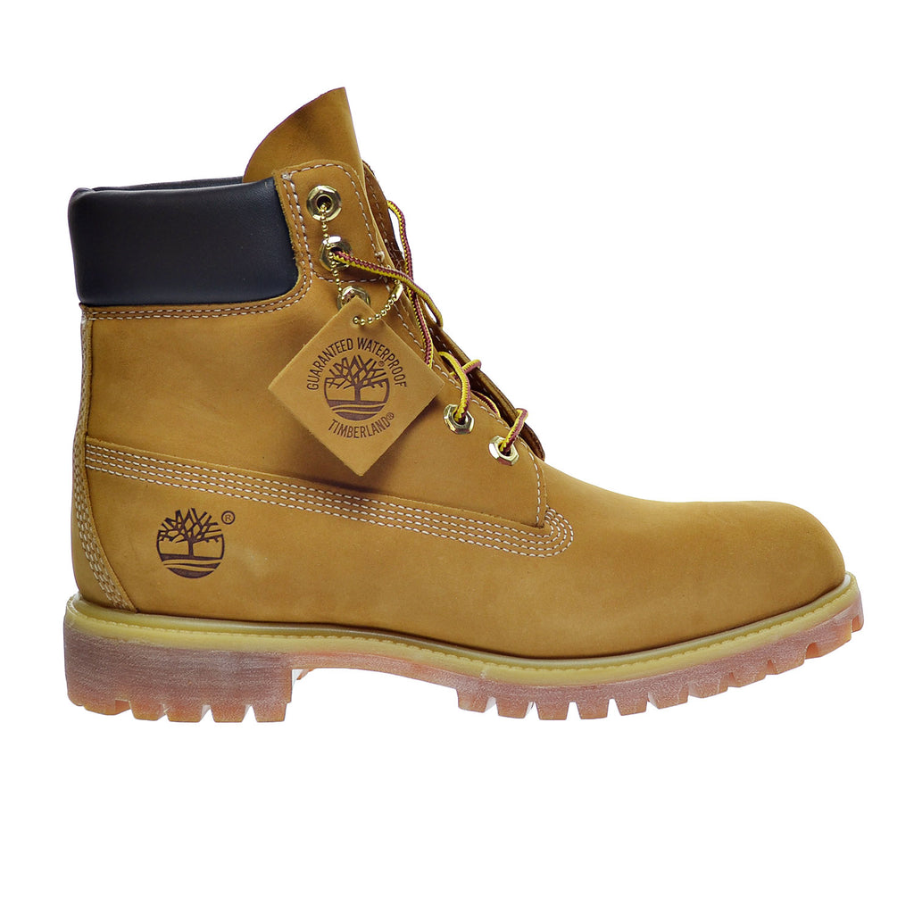 Timberland 6 Inch( Wide Width) Premium Men's Waterproof Boots Wheat