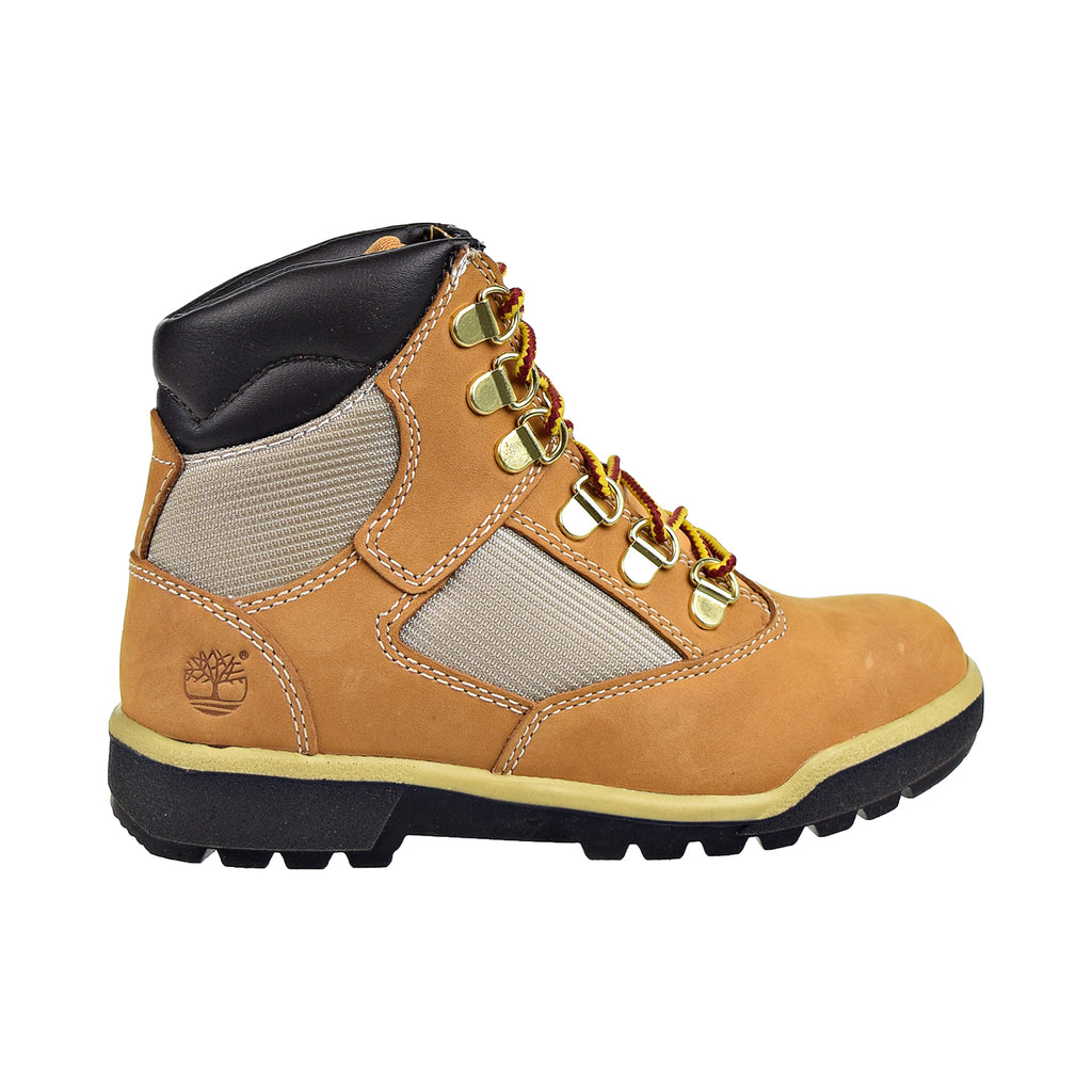 Timberland 6 Inch Field Boots Little Kids' Shoes Wheat NB