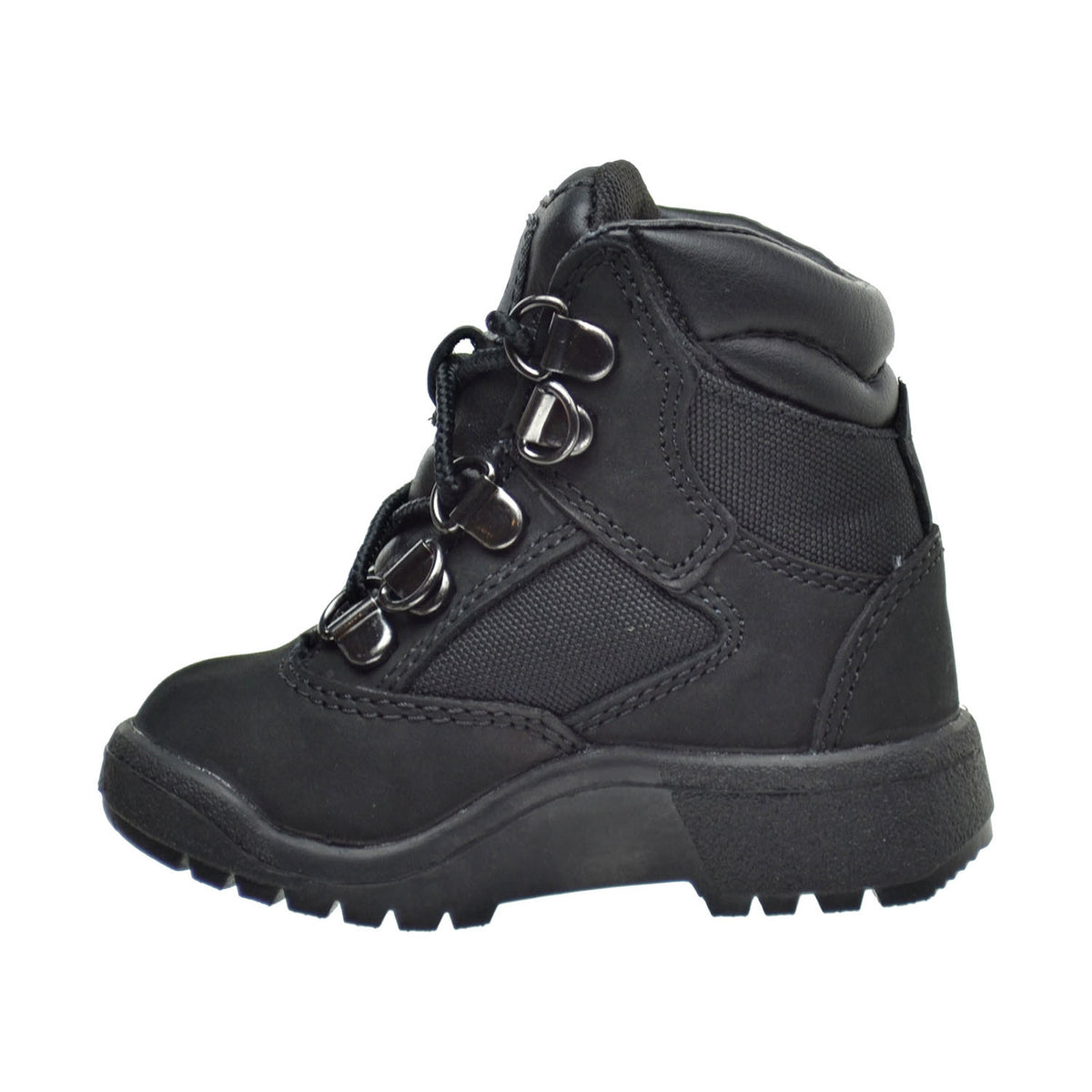 Timberland 6 Inch F/L Field Toddler's Boots Black Nubuck