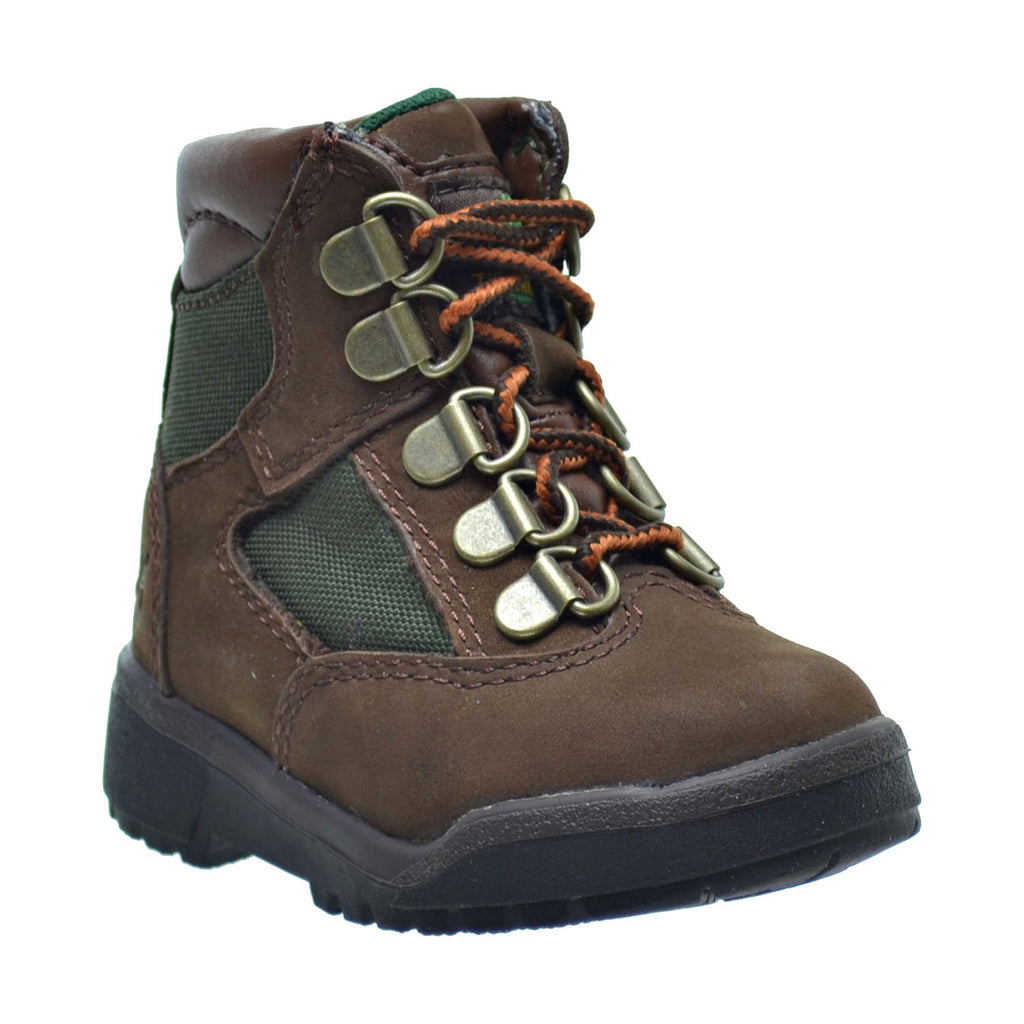 Green timberland field on sale boots