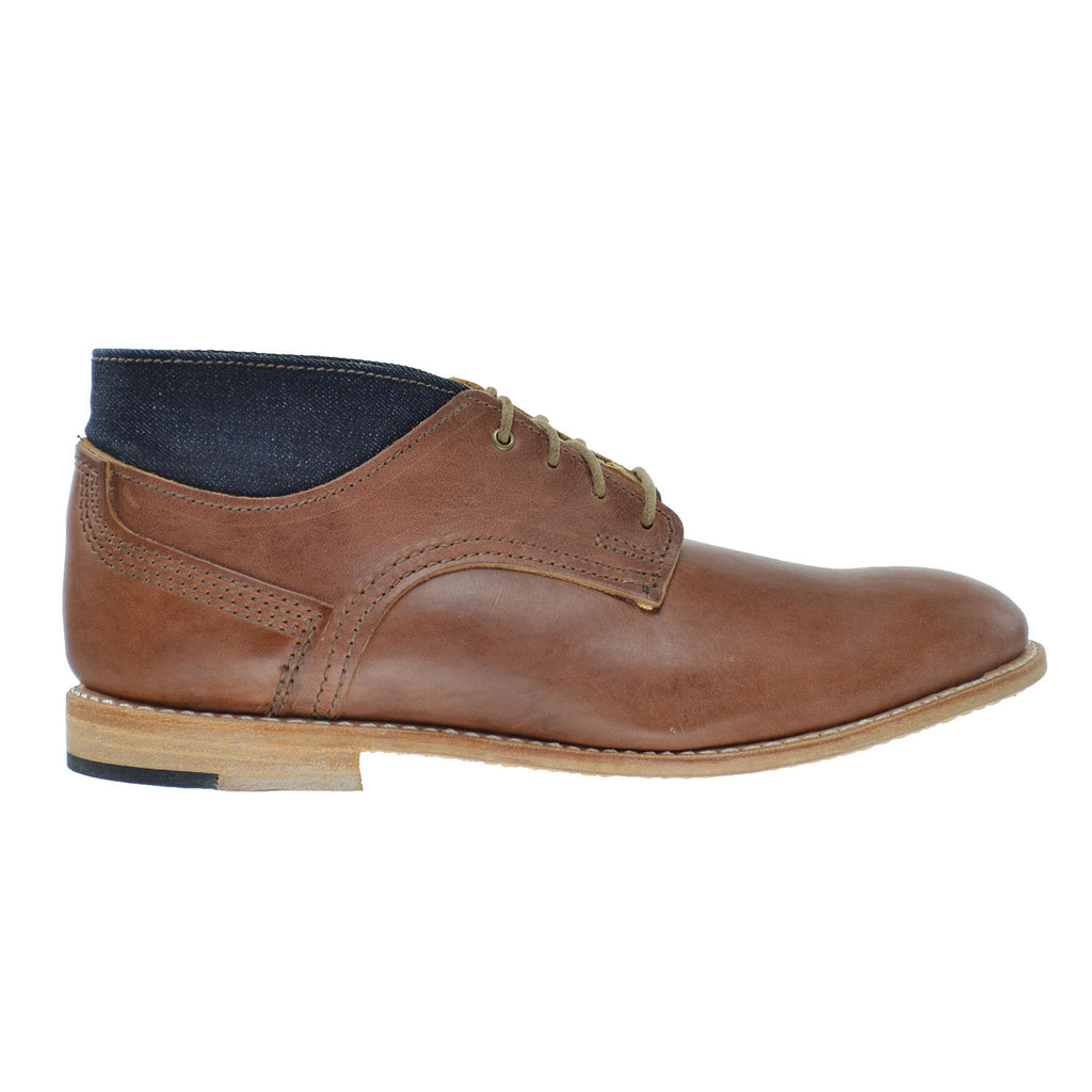 Timberland Coulter Denim/Leather Chukka Men's Boots Brown Vintage/Denim