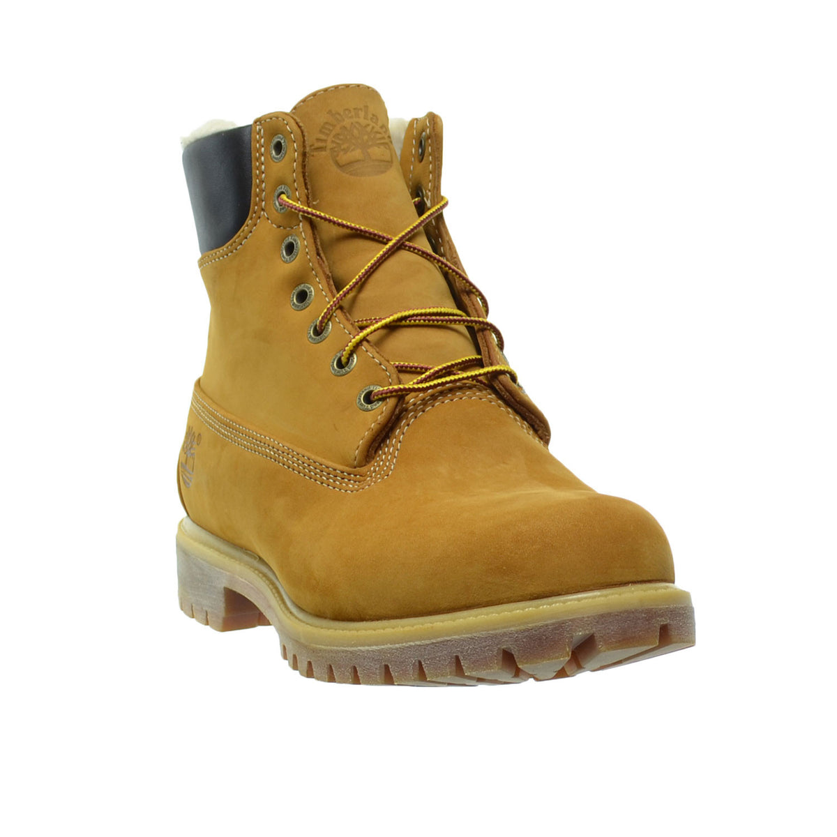 Timberland 6 Inch Fur Lined Nubuck Men's Boots Wheat