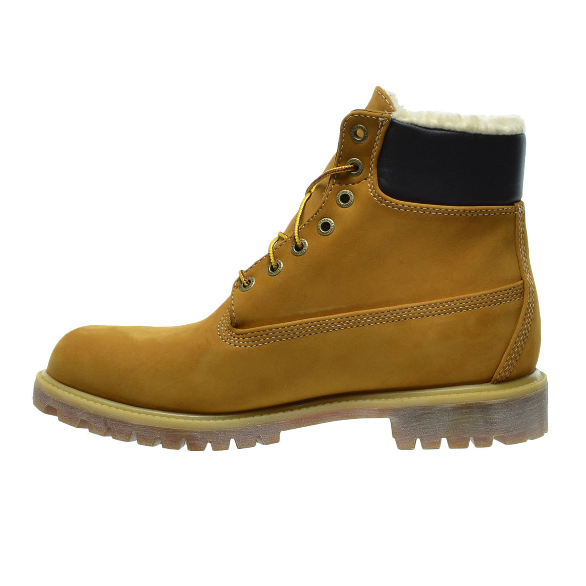Timberland 6 Inch Fur Lined Nubuck Men's Boots Wheat