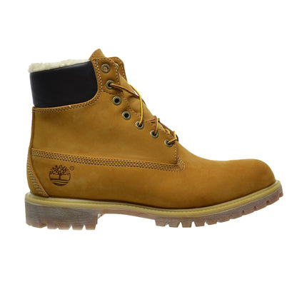 Timberland 6 Inch Fur Lined Nubuck Men's Boots Wheat