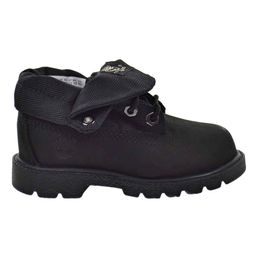 Timberland Roll Top Toddler Shoes Black