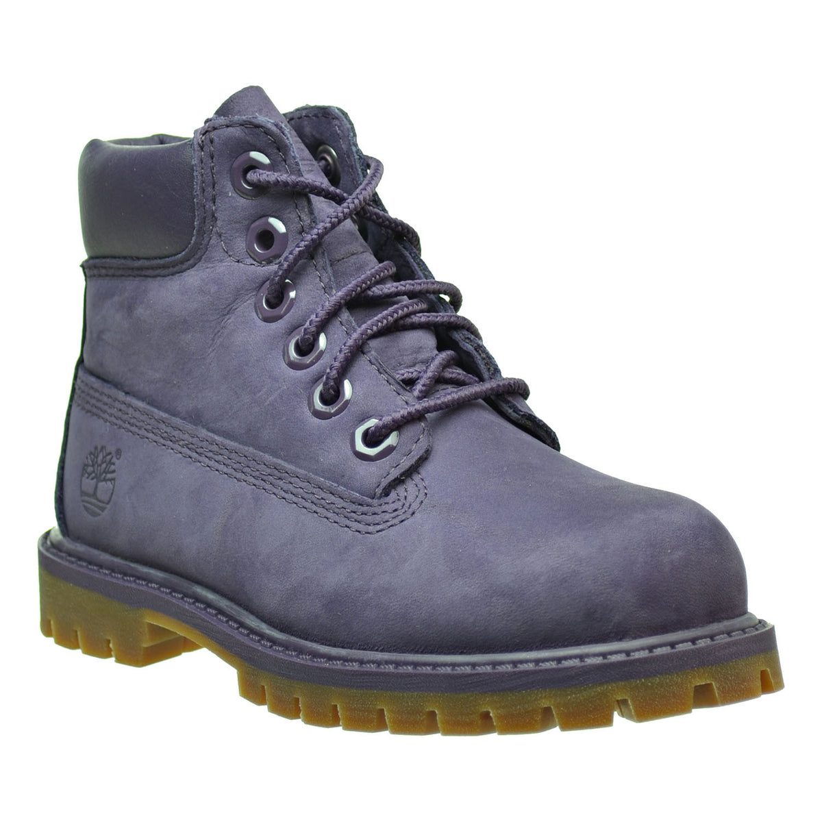 Timberland 6 Inch Premium WP Toddler Boots Purple