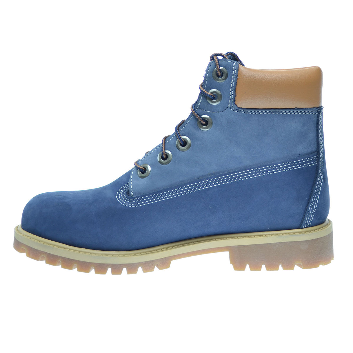 Timberland 6Inch Premium Big Kids Waterproof Boots Blue/Light Blue