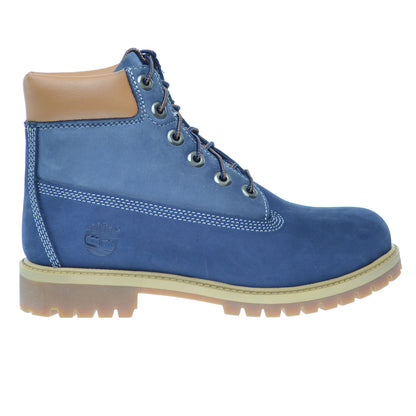 Timberland 6Inch Premium Big Kids Waterproof Boots Blue/Light Blue