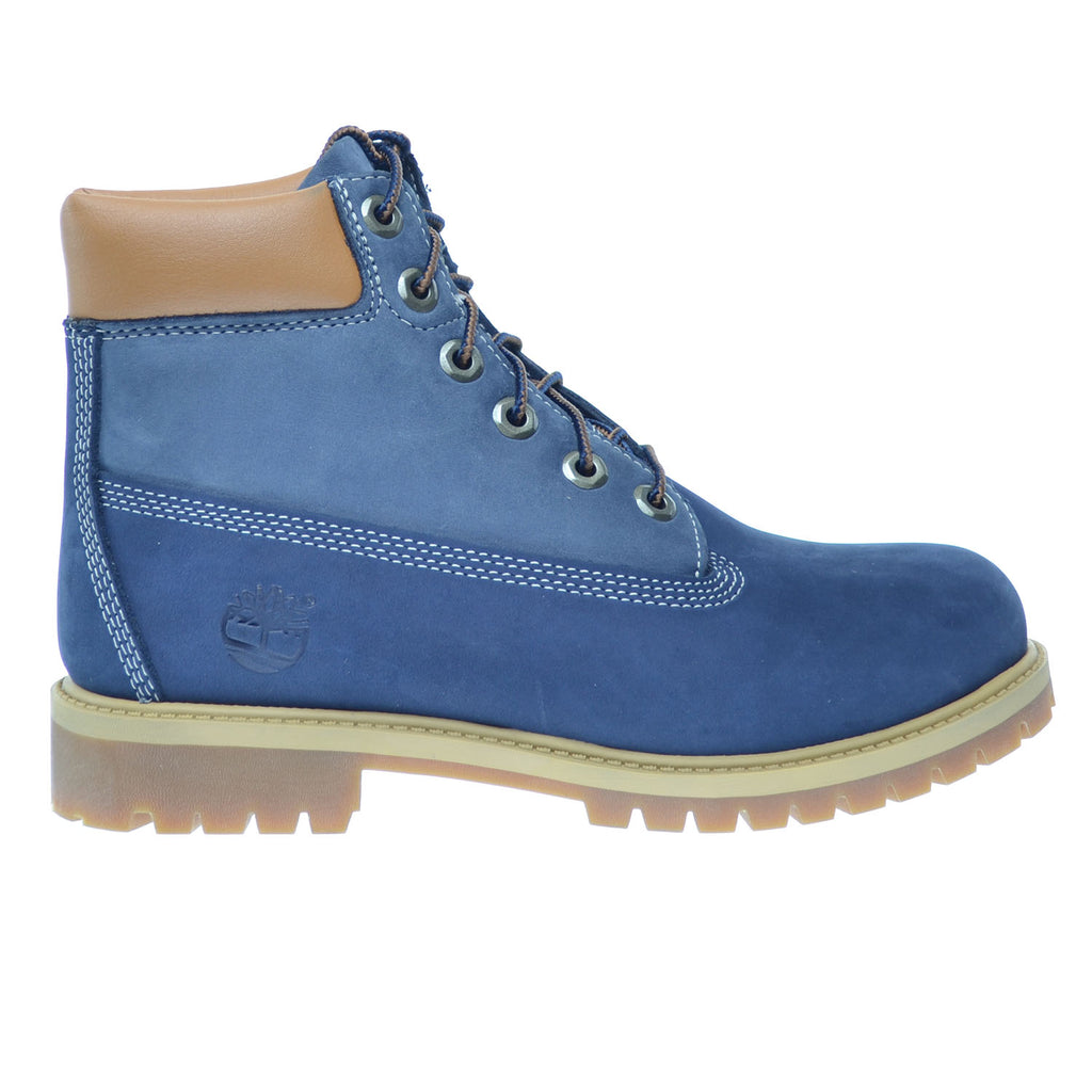 Timberland 6Inch Premium Big Kids Waterproof Boots Blue/Light Blue