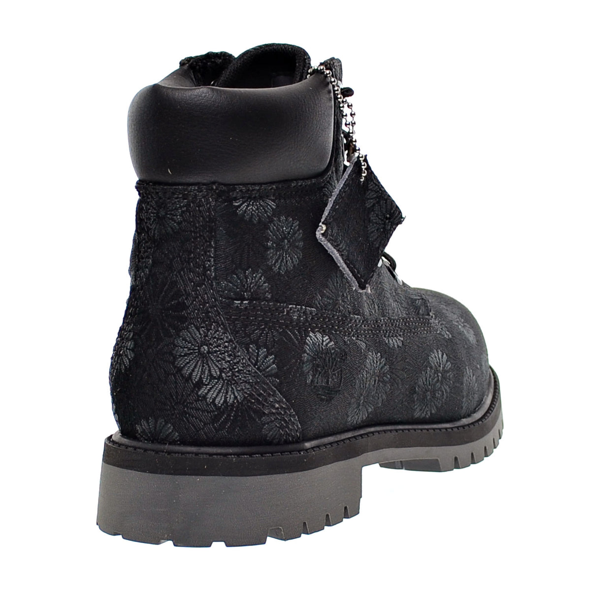 Timberland 6 Inch Classic Big Kids Boots Black Floral