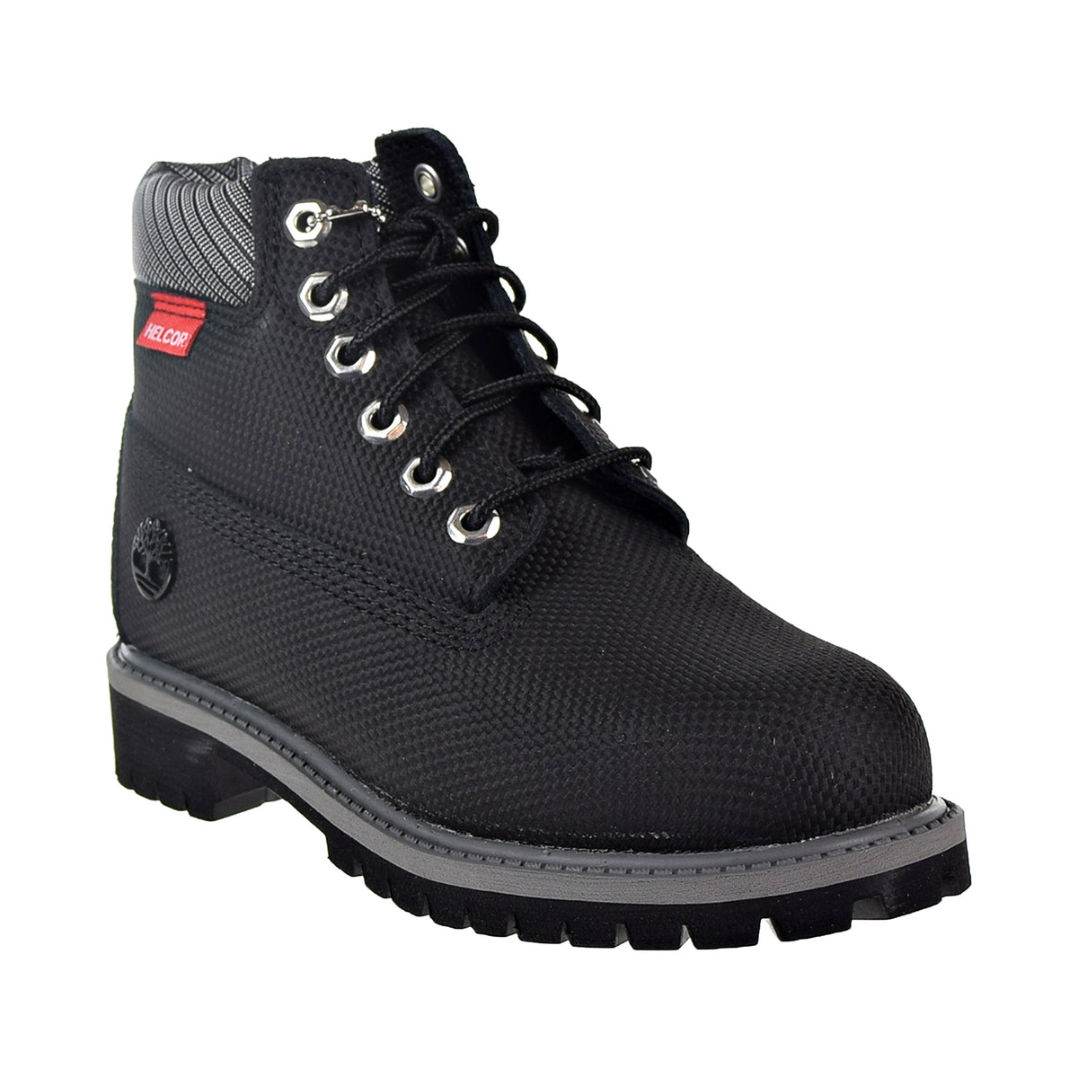 Timberland 6" Premium Boot Little Kid's Shoes Black Helcor