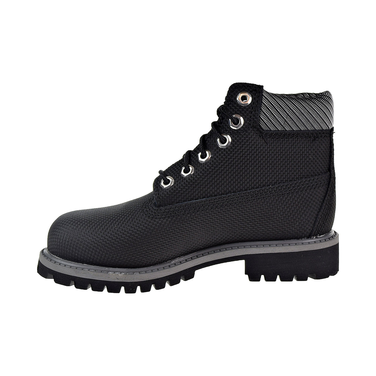 Timberland 6" Premium Boot Little Kid's Shoes Black Helcor