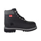 Timberland 6" Premium Boot Little Kid's Shoes Black Helcor
