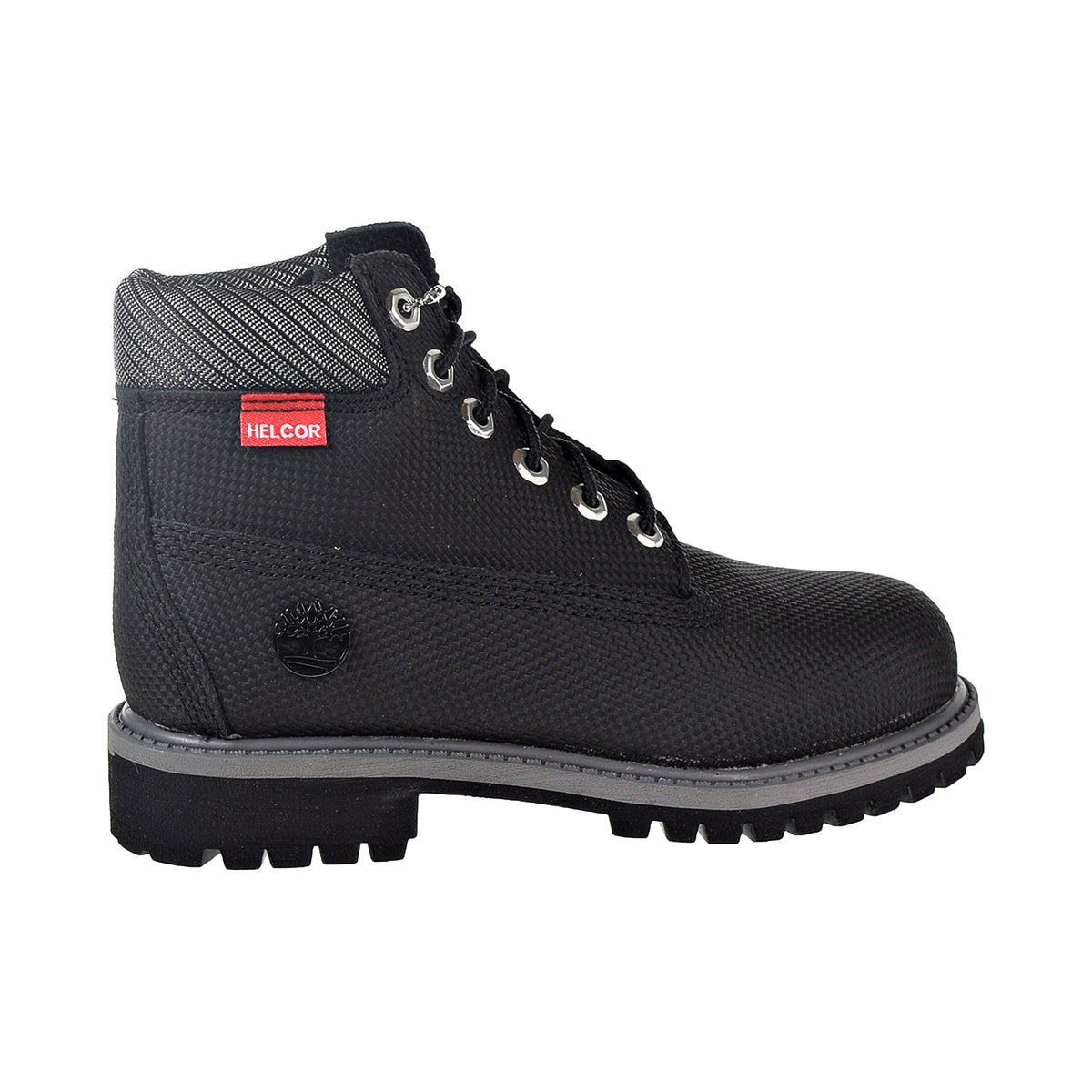 Timberland 6" Premium Boot Little Kid's Shoes Black Helcor