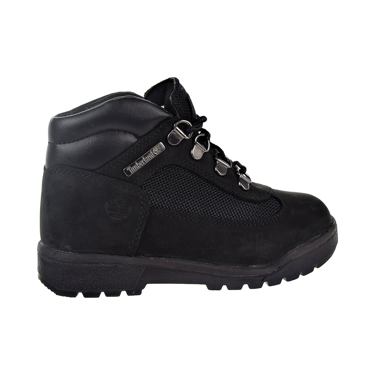 Timberland Little Kid's Field Boots Black Naturebuck